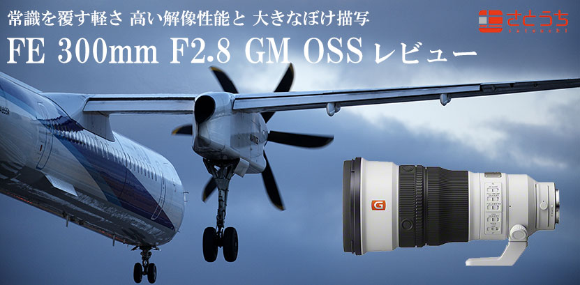 ソニー FE 300mm F2.8 GM OSS レンズレビュー トップ画像