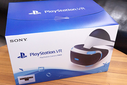 PSVR「PlayStation VR」がやってきた！没入感とか・・・半端なかった！ - ソニーショップさとうち ブログ